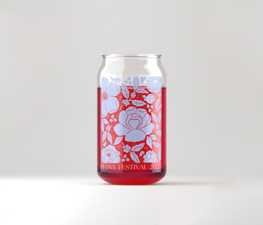 Noble Coffee 2025 Peony Festival Can Glass PRE-ORDER
