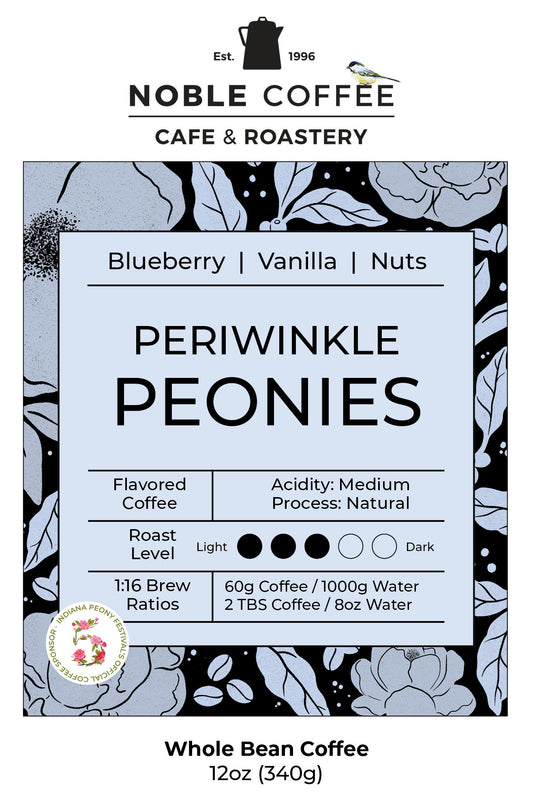 Periwinkle Peonies - Peony Festival Coffee Blend PRE-ORDER
